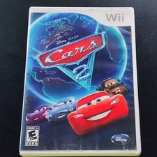 Cars 2 Nintendo Wii Game - Disc & Case, Tested, Working, Disney Pixar Racing