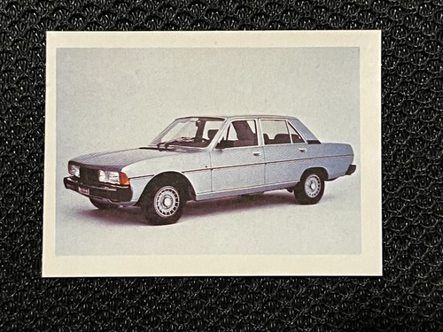 STICKER FLASH FIGURINE QUATTRORUOTE PEUGEOT 604 SRD TURBO 1979 # 214 NO ...