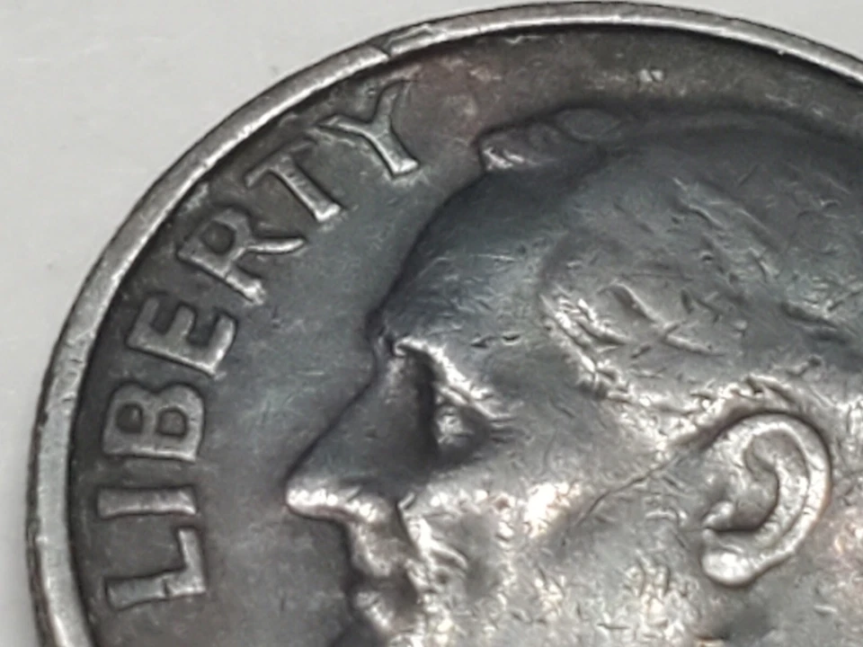 1994 P Roosevelt Dime ERROR Coin  - Image 3 of 4