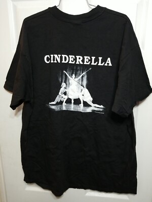 Vintage 90s Cinderella  Stage Play Opera Ballet Shirt Size xxl