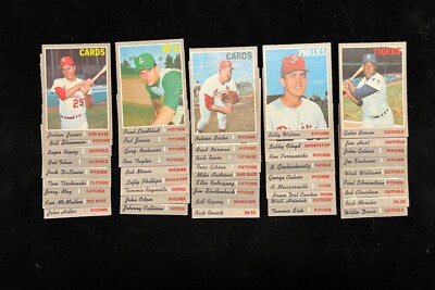 RARE 1970 O-Pee-Chee OPC by Topps Baseball cards Vintage Lot 45 Made in  Canada