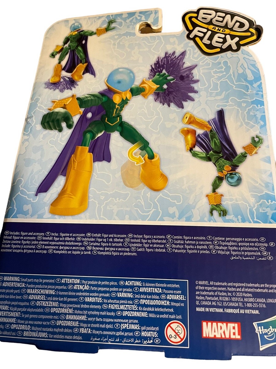 Spider-Man Hasbro Bend And Flex – Action Figure Mysterio Flessibile 15 Cm Con Accessori - 6