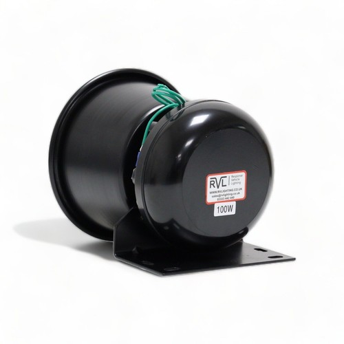 12/24 V strapazierfähiger 100 Watt runder Sirene Lautsprecher für PA/Warnverstärker Amp - Bild 10 von 13