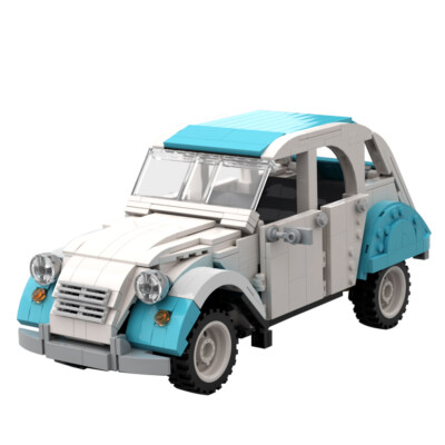 Car Model with Full interior, Detailed Engine 760 teile Building Set C4481