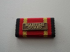 (S1-110) BW mission medal maritime guard medal ribbon clasp bronze NEW!!