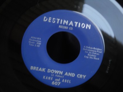 ZZ6 DESTINATION 607 KANE AND ABEL TWIST IS BACK BREAK DOWN AND CRY