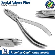 Orthodontic Aderer Plier Three Prong Dental Wire Bending Pliers Triple Beak 