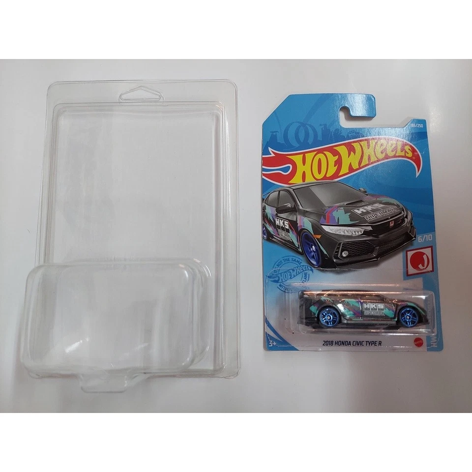 20 pcs Clear Protector Case Plastic Display For Hot Wheels Mainline Cars - Image 3 of 4