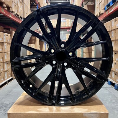20'' ZL1 STYLE GLOSS BLACK WHEELS RIMS FITS CHEVY CAMARO LT LS SS RS 20X10/11