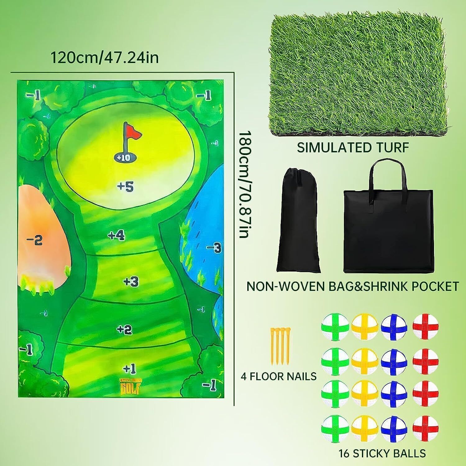 The Indoor Casual Golf Game Set Golf Putting Royale Golf Game Golf