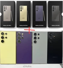 Samsung Galaxy S24Ultra S24+S24 No-Working 1:1 Fake Dummy Phone&Empty Retail Box