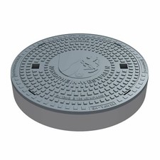 HYDROTEC Gully Kanaldeckel Schachtabdeckung Motiv Wappen NRW B125