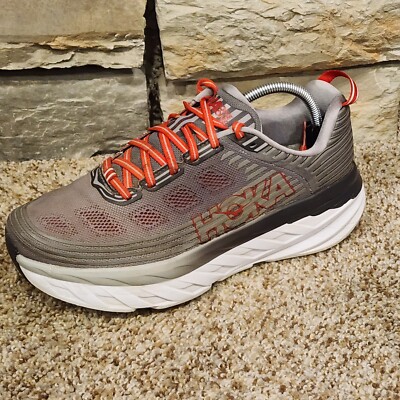 HOKA ONE ONE Bondi Alloy Steel Grey Running Shoes 1019269 ASGY