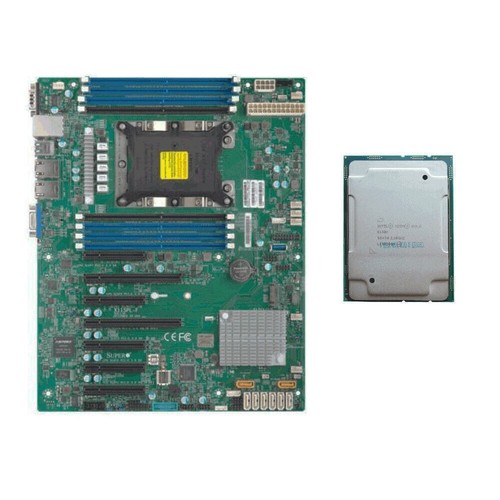 Intel Xeon Gold 6130H Supermicro X11SPL-F Mainboard Motherboard mit CPU LGA 3647 - 第 1/4 張圖片