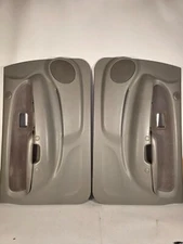 01-04 Toyota Tacoma Door Panels OEM Left Right SET GRAY GREY