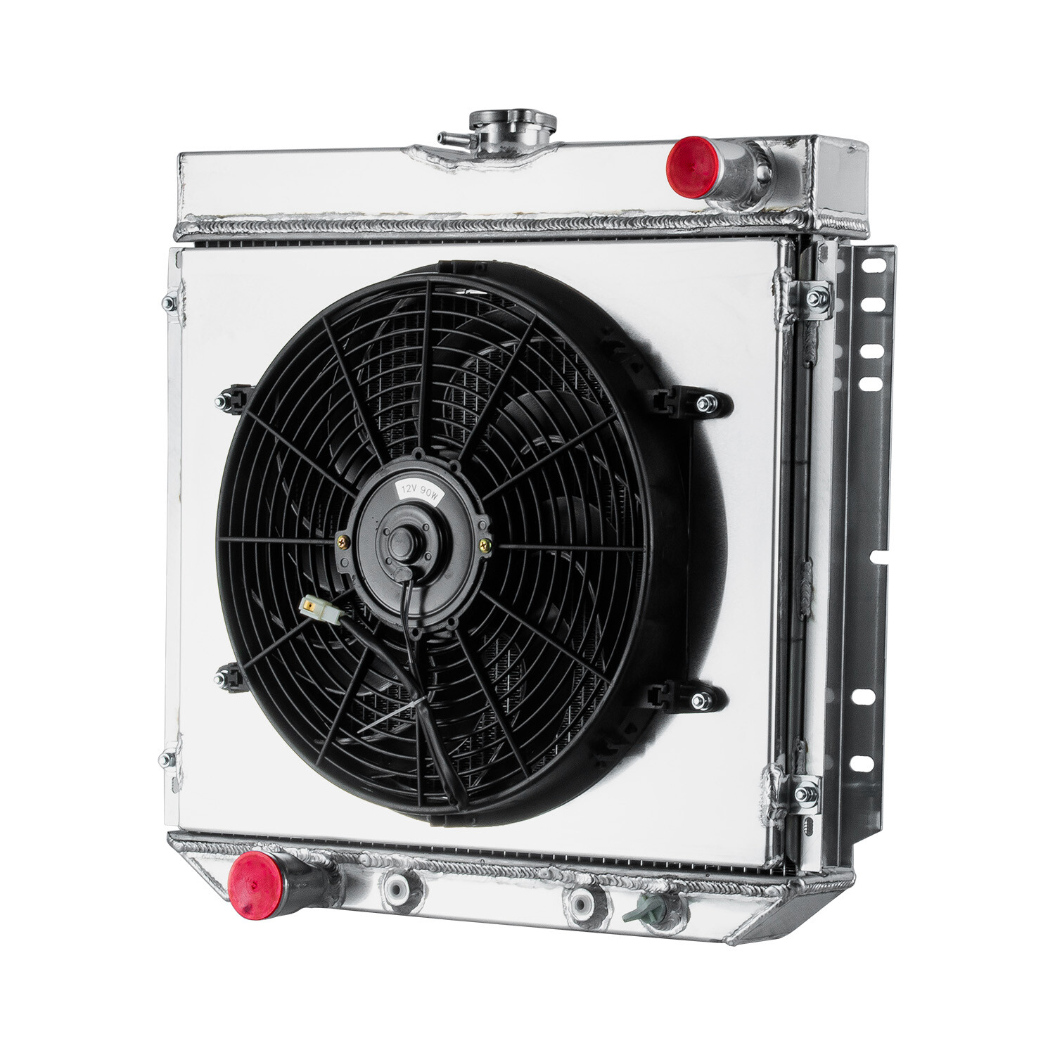 3 Row Radiator&Shroud&Fan For 63-1970 Ford Mustang Falcon Mercury Cougar Comet thumbnail 2