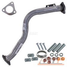 ABGASROHR HOSENROHR VORNE SET FÜR AUDI 80 B3 1.6 1.8 +S +E BJ 86-91