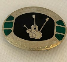 Johnson  Held Inlay Belt Buckle Handcrafted in the US