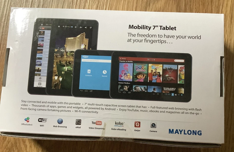 Mobility 7" Tablet Android OS Brand new in box - Image 2 of 2