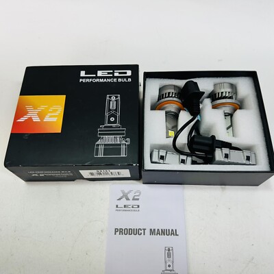 Go X2 Series LED Performance Bulb For H13   99131. 10,000 LM Temperature: 6500k