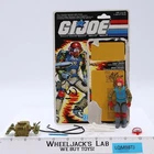 Fast Draw V1 Complete 34 Cardback 1987 G.I. Joe Hasbro Vintage Action Figure
