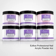 Ezflow Professional Acrylic Powder 4oz *Chose any 1*