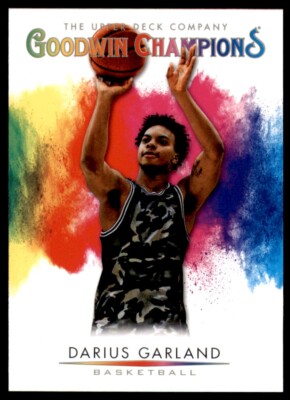2021 Goodwin Champions Splash of Color SP #142 Darius Garland Upper Deck