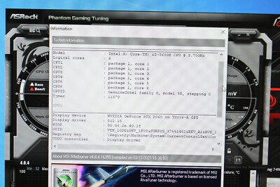PRC Custom Gaming Desktop PC i5-9600K 3.7GHz RTX 2060 32GB 1TB +