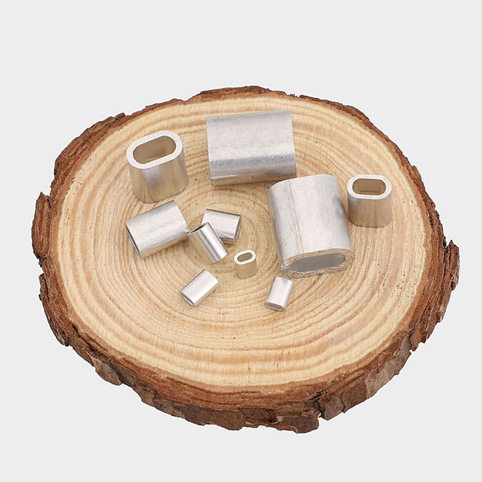 2mm 26mm Simplex Duplex U Bolt Thimble Steel Wire Grips Clamp Clips