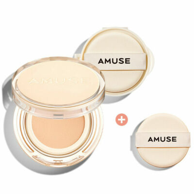 AMUSE Dew Jelly Vegan Cushion Refill Set SPF38 PA+++ 15g*2ea K-Beauty