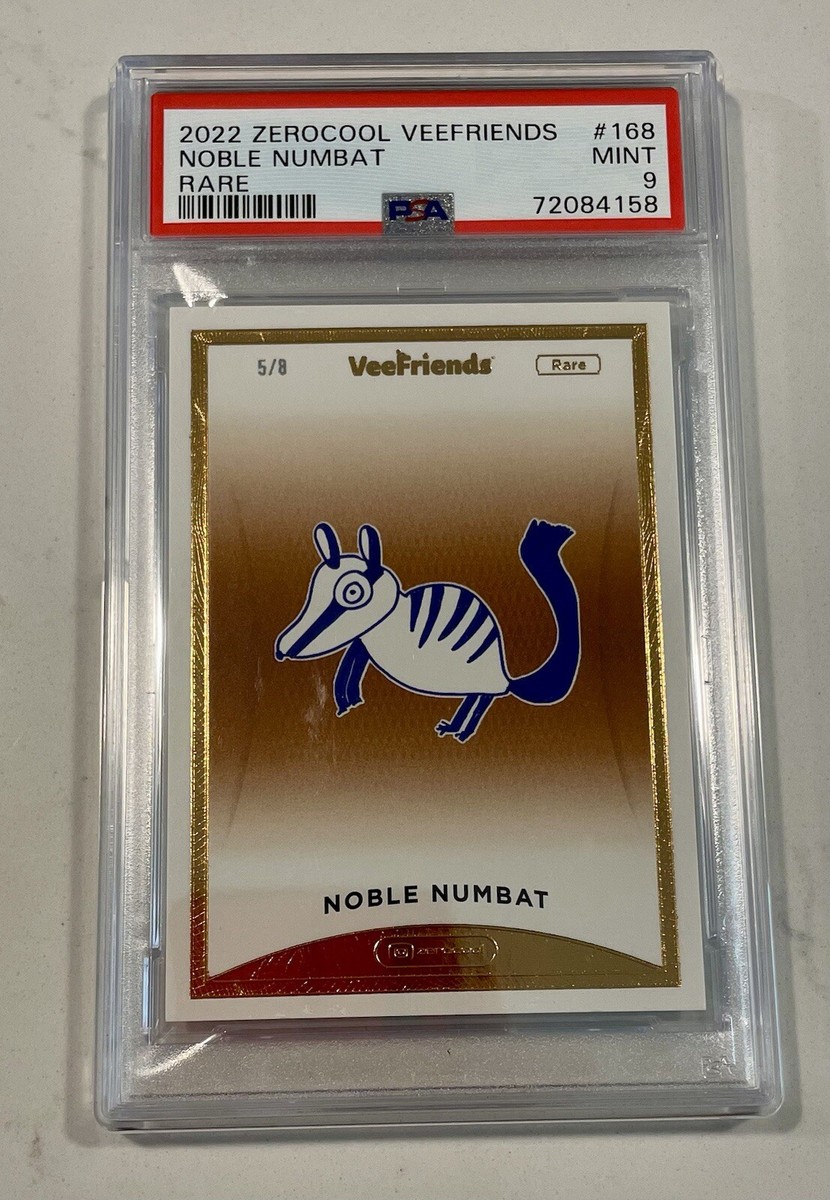 エラーVeeFriends ノーブル ヌンバット ブルー /299 PSA 限定 Veefriends Series 1 Noble Numbat PSA Mint 9 Zerocool Rare 5