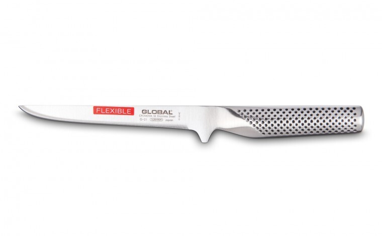Couteau à désosser Global G-21 de 16 cm de la G-Series en acier inoxydable