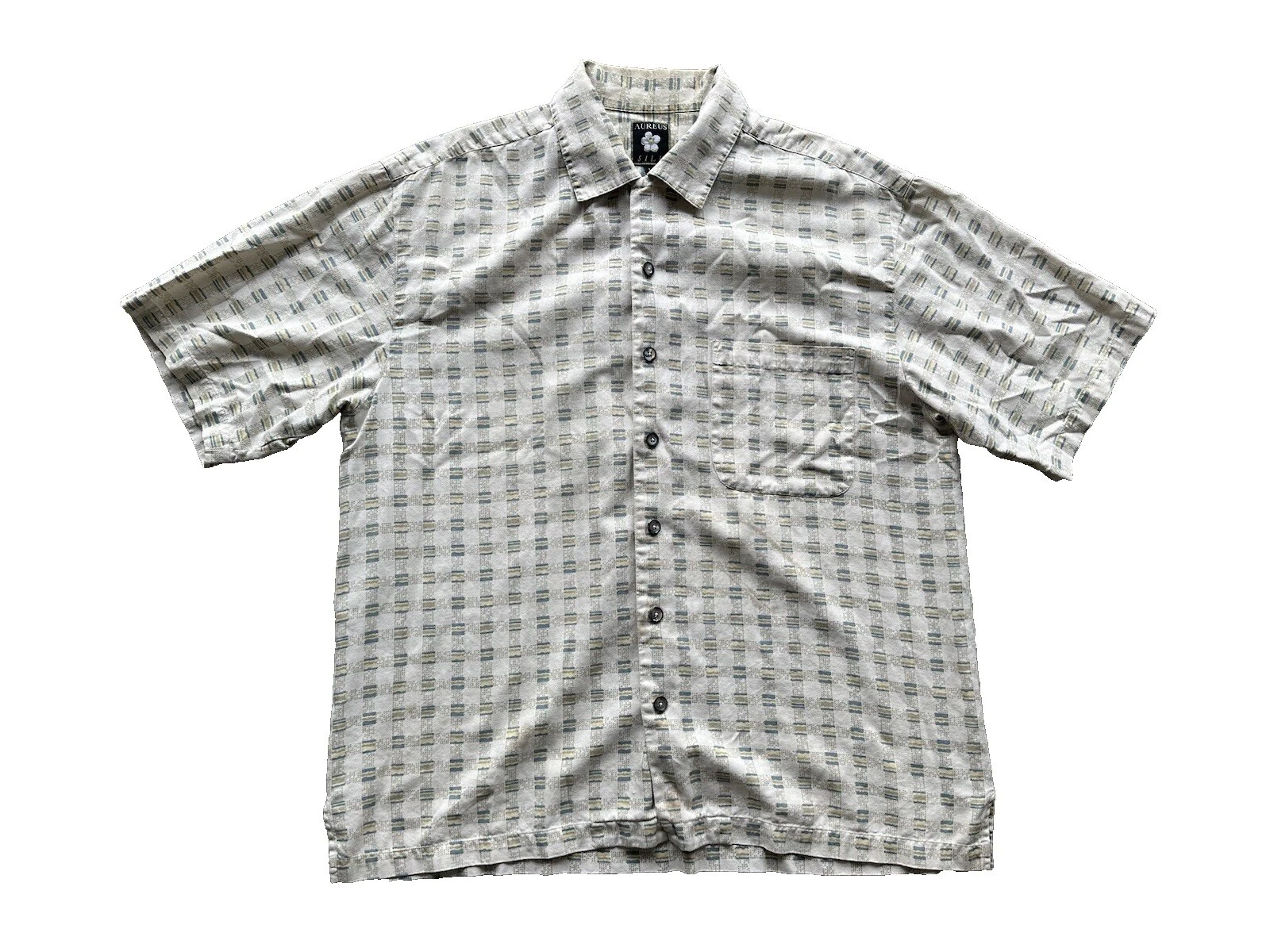 Original 1980s 100% Silk Vintage Casual Shirts for Men