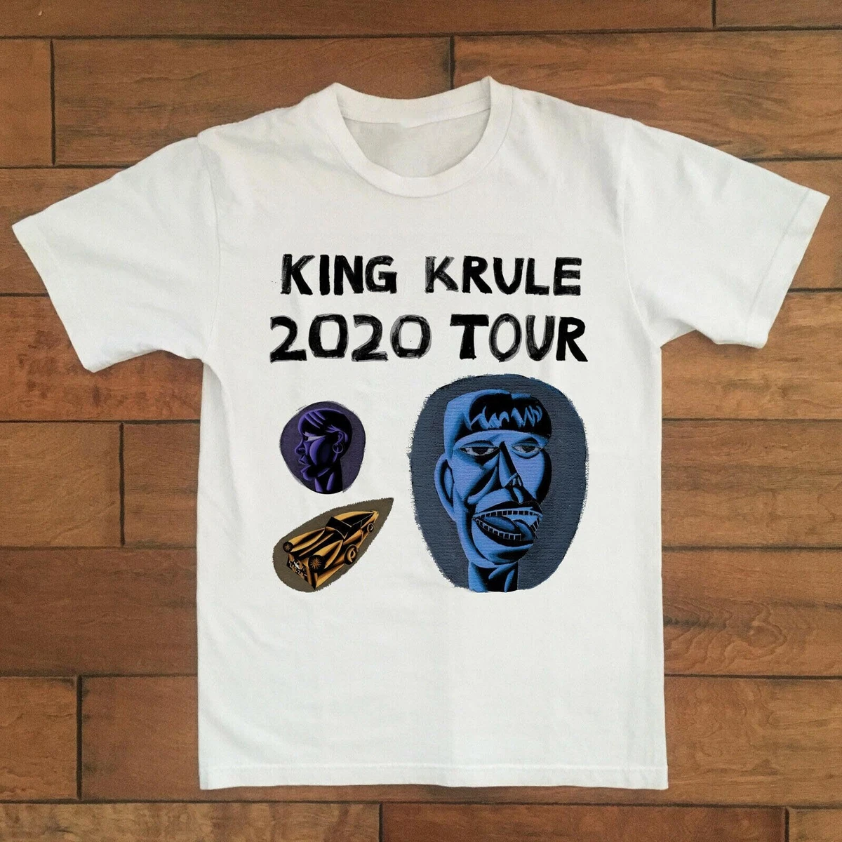 videnskabelig vand illoyalitet Vintage King Krule Tour UK Europe Cotton Men S-234XL T-shirt AA268 | eBay