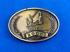 Year 2000 - Tisco Tractor Implement Supply Spec Cast Farming Belt Buckle