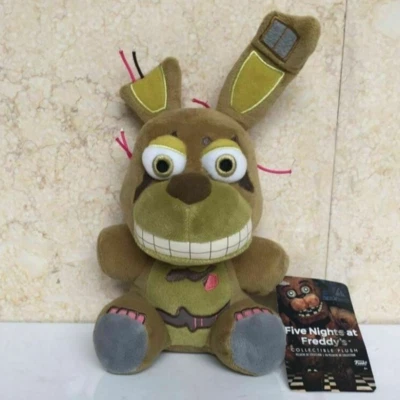 FNAF Five Nights At Freddy's Springtrap BUNNY Plush Toy Doll Kids Xmas Gift 7"