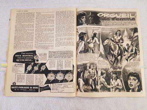 WIR ZWEI NR. 673 1960 ROMAN-FOTO ROMAN ZEICHNUNG WERBUNG CRIO ALAIN WESTE - Bild 10 von 10
