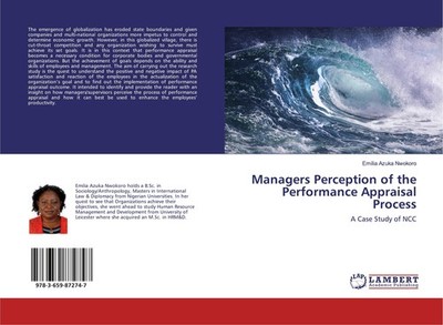 Managers Perception of the Performance Appraisal Process Emilia Azuka Nwokoro
