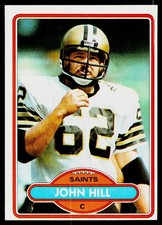 1980 Topps #486 John Hill - EX