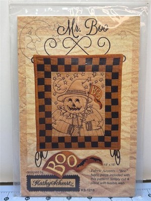 KATHY SCHMITZ Quilt Pattern - MR. BOO - 13'' x 15'' - KS-1218