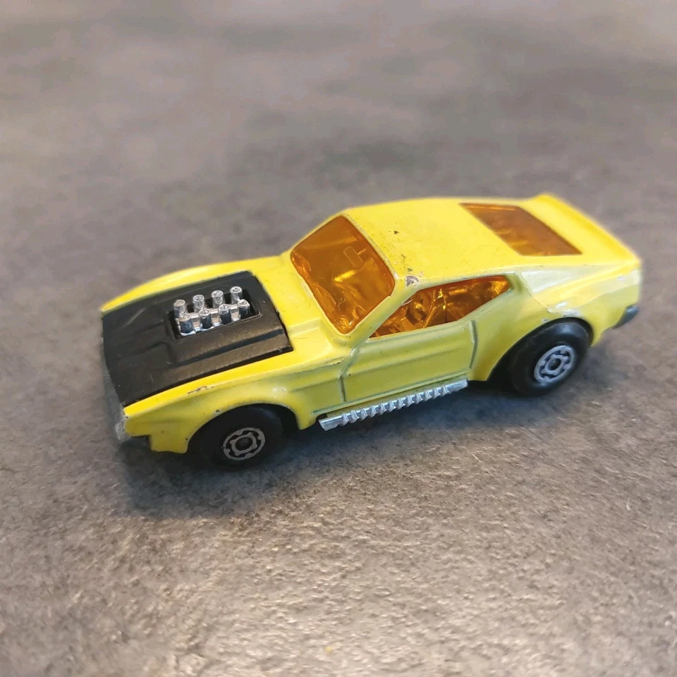 Matchbox Superfast Ford Mustang Boss N. 44  Lesney 1972 Made in England - Immagine 2 di 4
