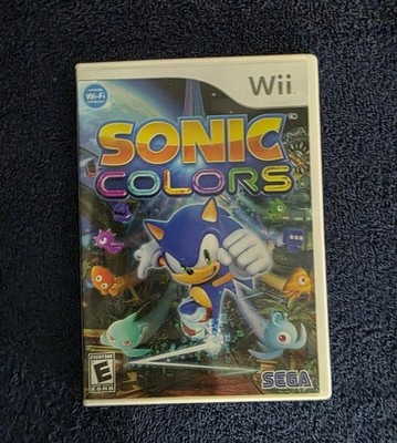 Sonic Colors 2010 Nintendo Wii Video Game w/Manual Tested Works