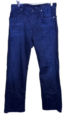COH Citizens Of Humanity Jeans Mens 33 Sid Straight Leg Blue Stretch Denim