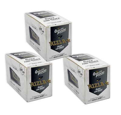Rizla Silver Regular Cartine 3x100 Libretti Rolling Papers 300 Sheets