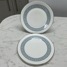 Two Royal Doulton - Counterpoint / H 5025 - 9 in salad plate - vgc