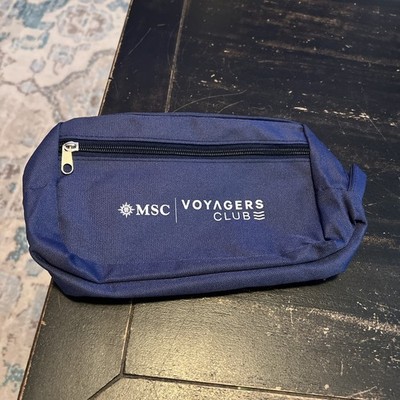 MSC Cruises Toiletry Bag Zippered Diamond Voyagers Club New