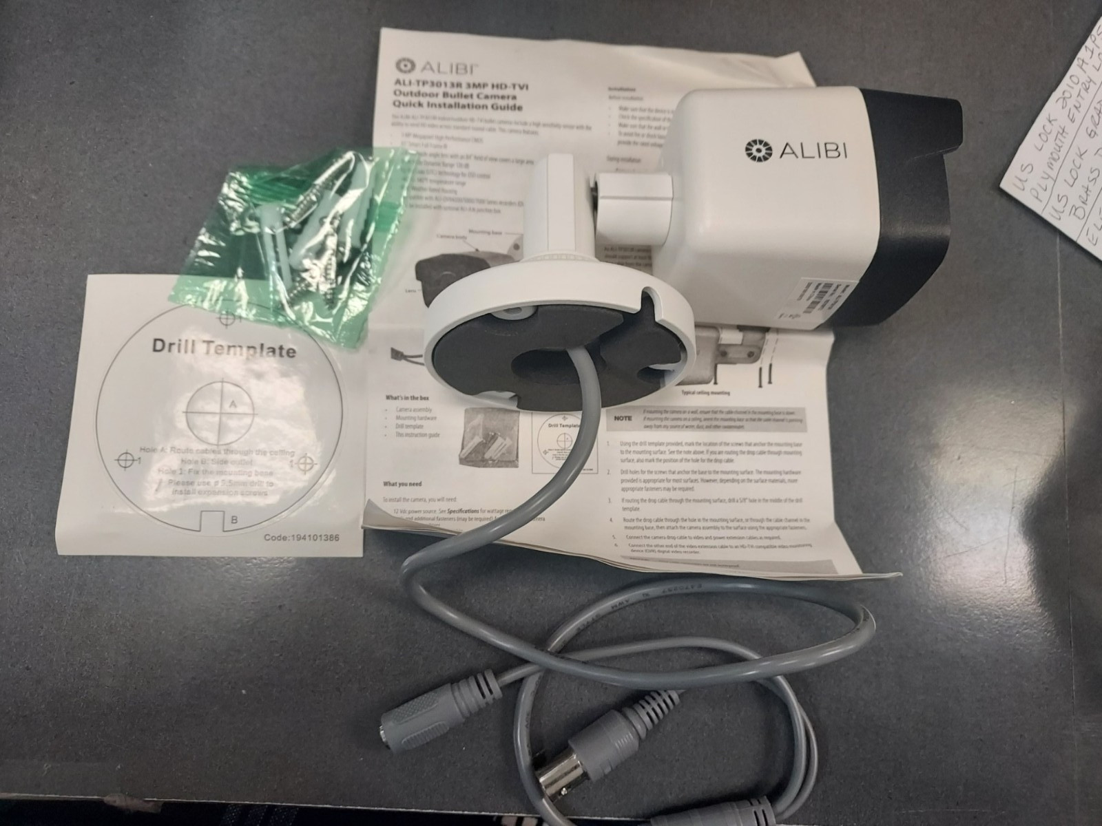 Alibi ALI-TP 3013R-3MP 4:3 Security Camera