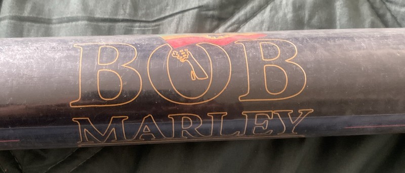 Vintage Bob Marley Poster. Vintage New Sealed 1996  Reggae Music Ska Wailers