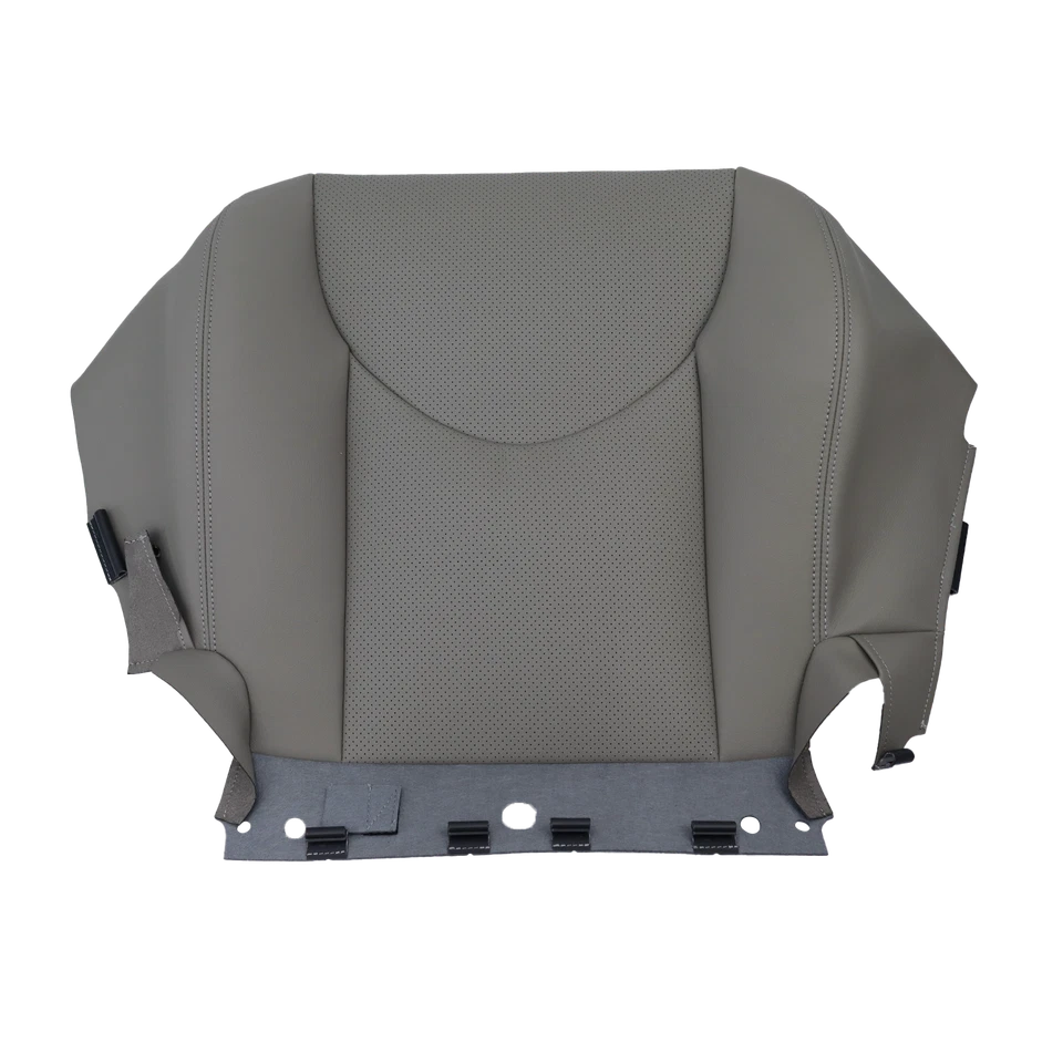 Fits 2006 to 2012 Toyota RAV4 Driver Bottom Leather Perforation Seat Cover GRAY - Изображение 2 из 4
