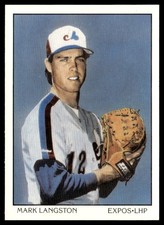 1990 Score Mark Langston Montreal Expos #688